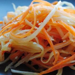 Daikon salát - recepty s fotografiemi