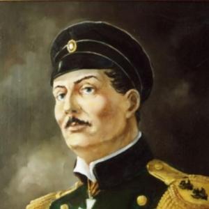 Nakhimov öldüğünde.  Not:  Nakhimov - amiral, büyük Rus deniz komutanı.  Askeri denizcilik kariyerinin başlangıcı
